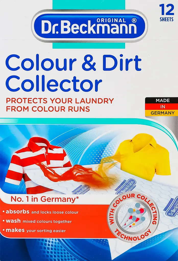 Уцінка. Пастка для кольору і бруду Dr. Beckmann 12 шт. - фото 3