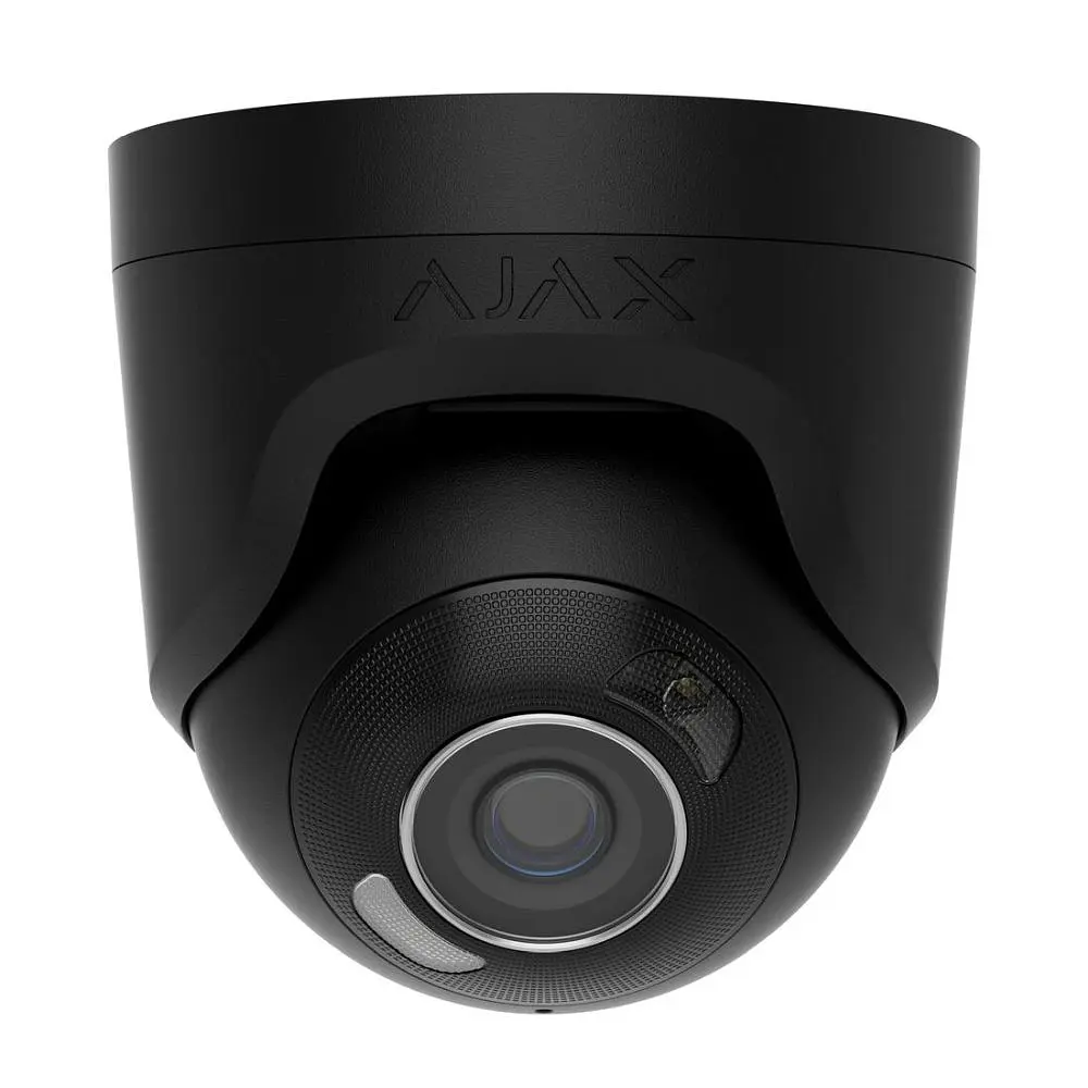 IP-відеокамера 8Mp Ajax TurretCam HL (8 Mp/2.8 mm) Black f=2.8mm, ІЧ+LED-підсвічування, з мікрофоном (26-00670) - фото 7