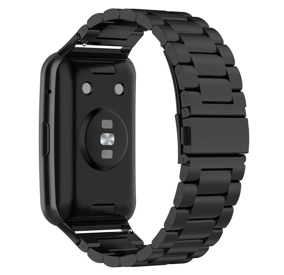 Металлический ремешок Primolux для смарт-часов Huawei Watch Fit (TIA-B09) Black - фото 2