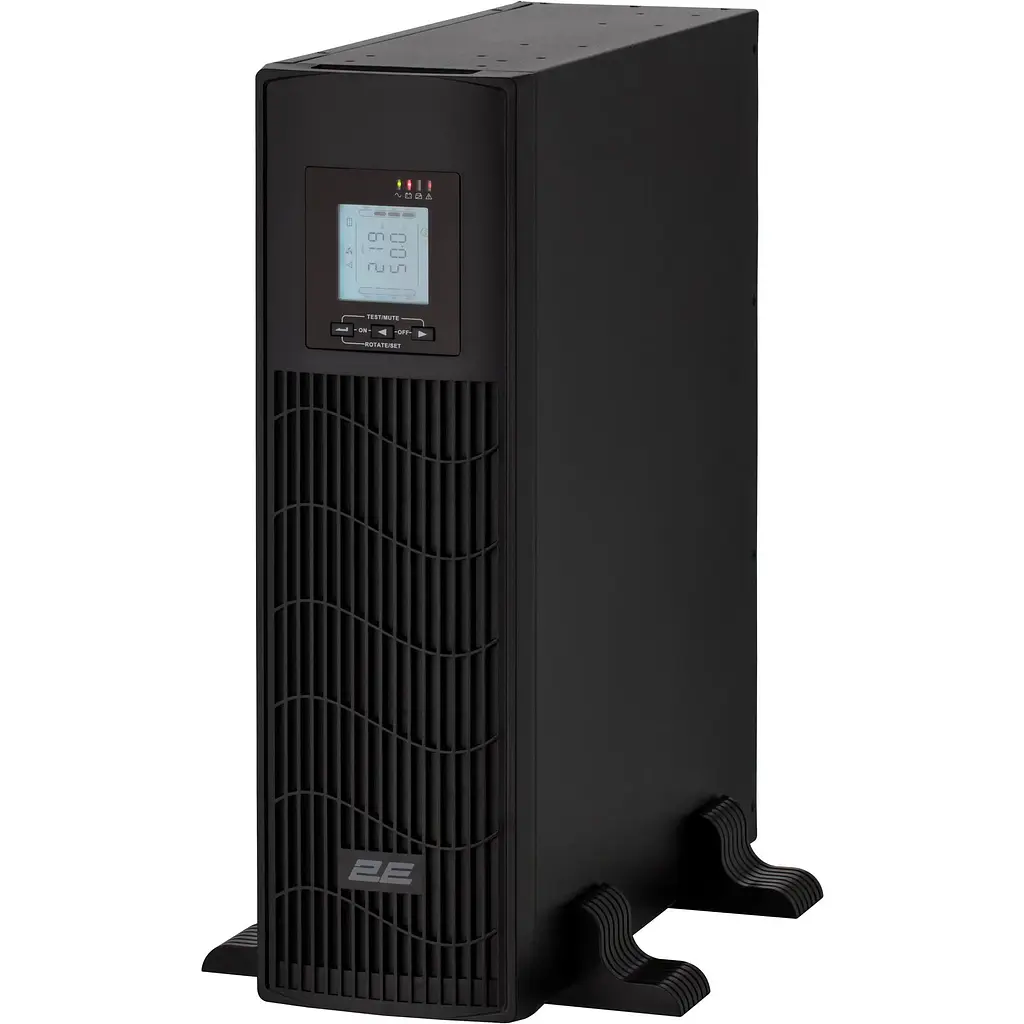 Источник бесперебойного питания 2E PS3000RT, 3000VA/2400W, RT3U, LCD, USB, 6xC13 - фото 7