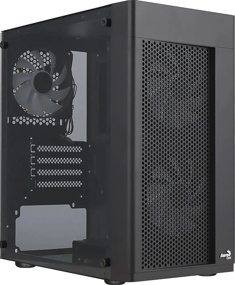 Корпус AeroCool Hexform-G-BK-v2 Black 600W (ACCX-PV38004.11) - фото 7