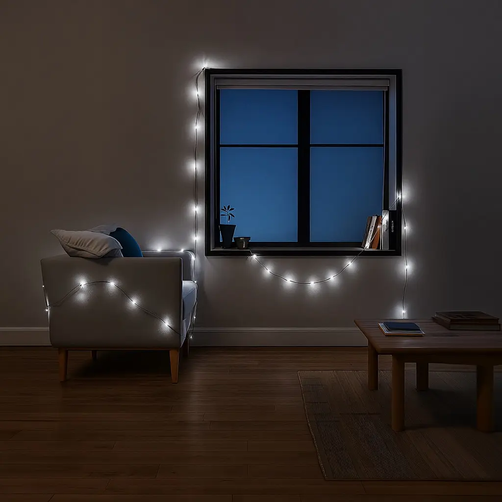 Гірлянда GarlandoPro W50LED6MBW Нитка 50 LED 6 м біла - фото 3