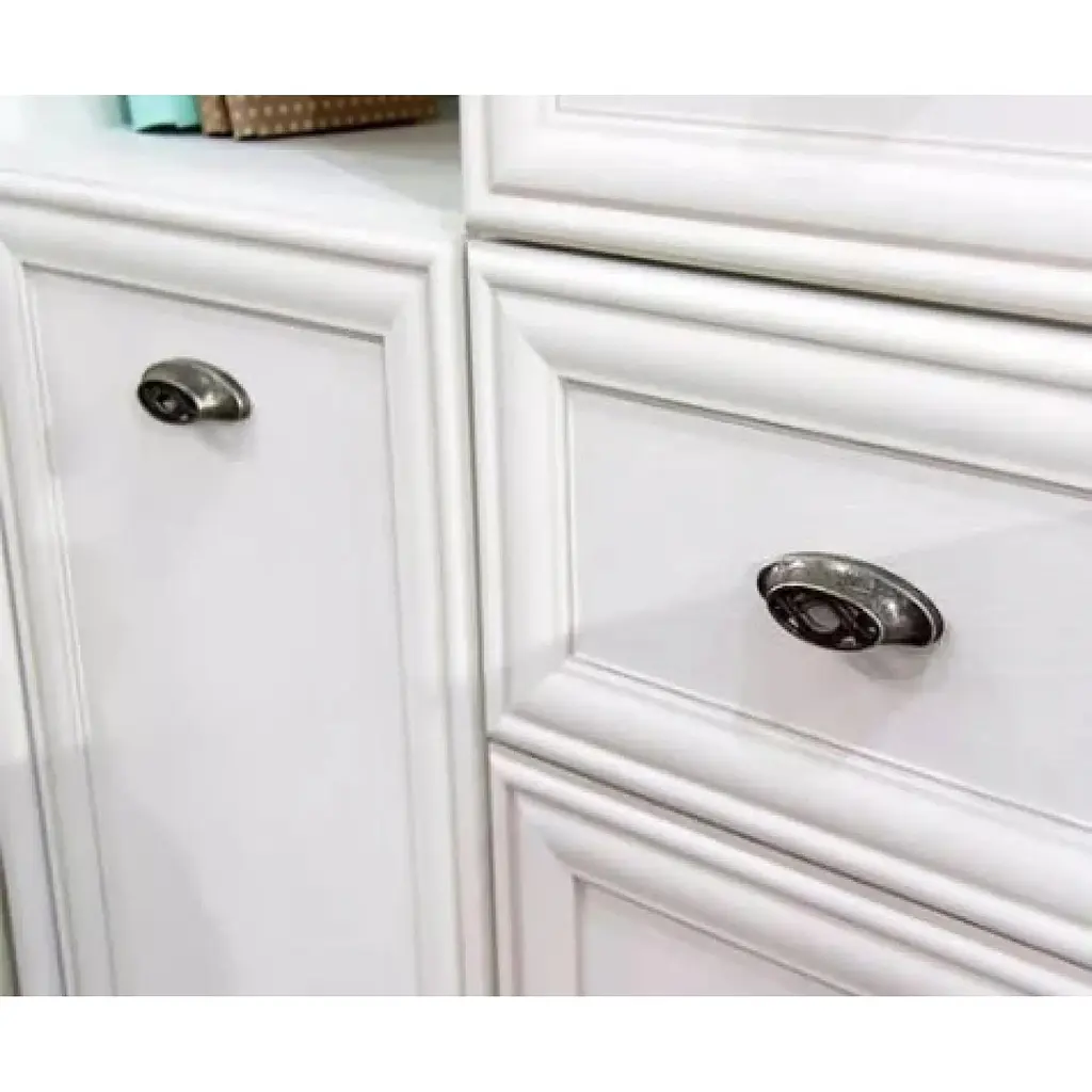 Шафа-пенал з полицями Gerbor Салерно REG3D3S Білий (GRB-1255) - фото 2