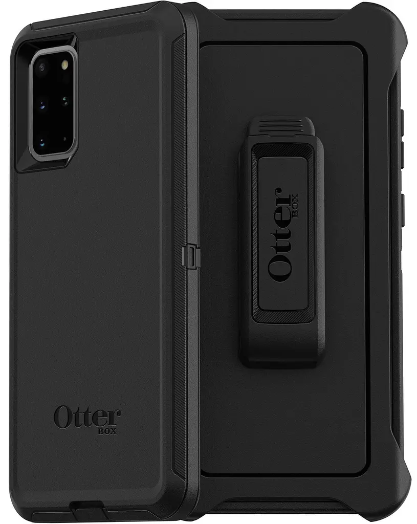 Чохол протиударний із кліпсою-підставкою OtterBox Defender Series 77-64156 для Samsung Galaxy S20 Plus (6.7") Black