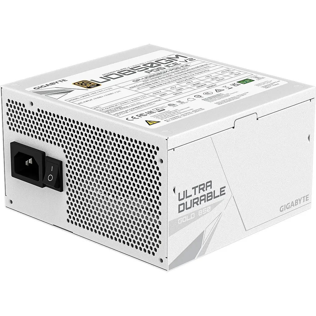 Блок живлення Gigabyte UD850GM PG5 V2 850W White (GP-UD850GM PG5 V2 ICE) [148446] - фото 4