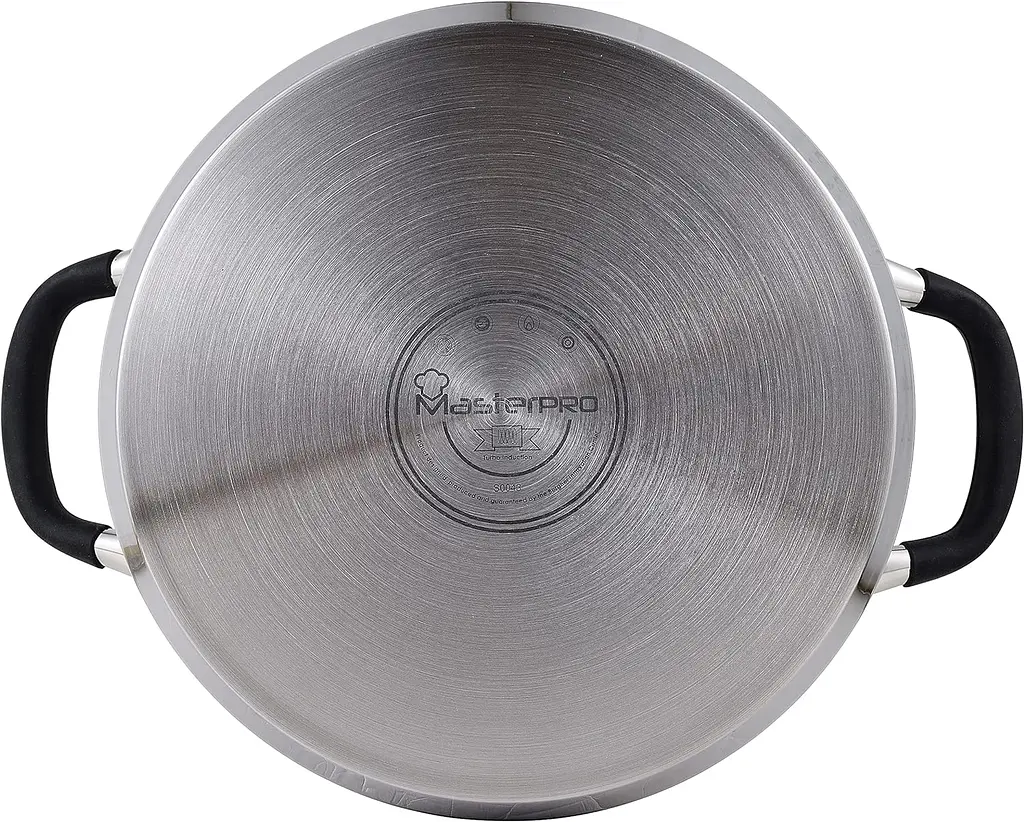 Каструля з кришкою MasterPro Foodies collection, 5 л (BGMP-1502-BK) - фото 2