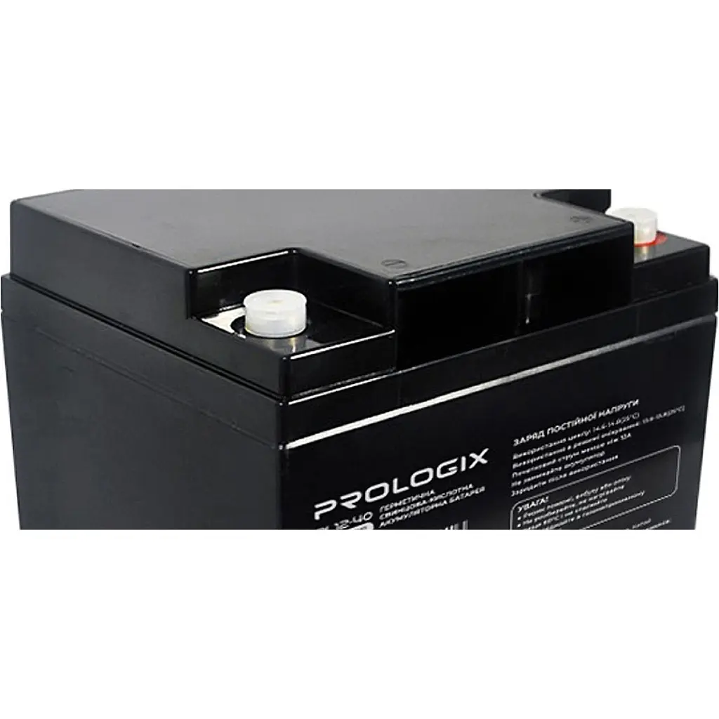Аккумулятор Prologix AGM 12V/40Ah [PL12-40] [112360] - фото 2