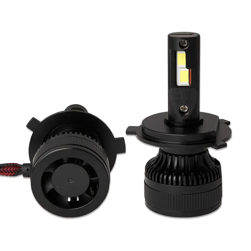 Автолампа Solar LED H4 12/24V 100W 9000 Lm 6500K CSP3570 2 шт. (8604S2) - фото 2