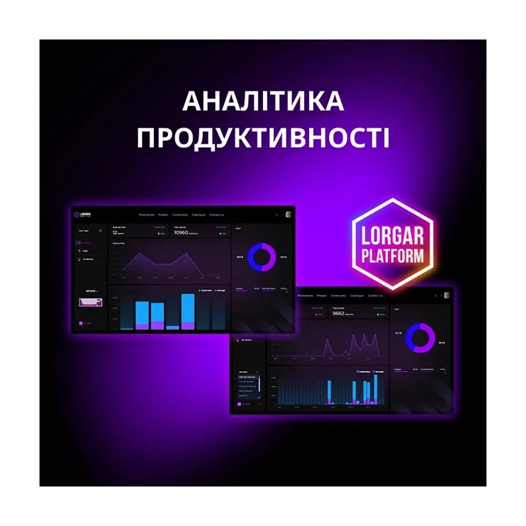 Клавіатура Lorgar KBP70MW Pro RGB Wireless/Bluetooth/USB UA Black/Yellow (LRG-KBP70MW-YL-US) - фото 9