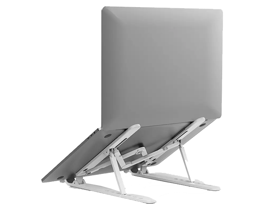 Підставка для ноутбука WIWU s500 Foldable Laptop Stand складна біла - фото 4