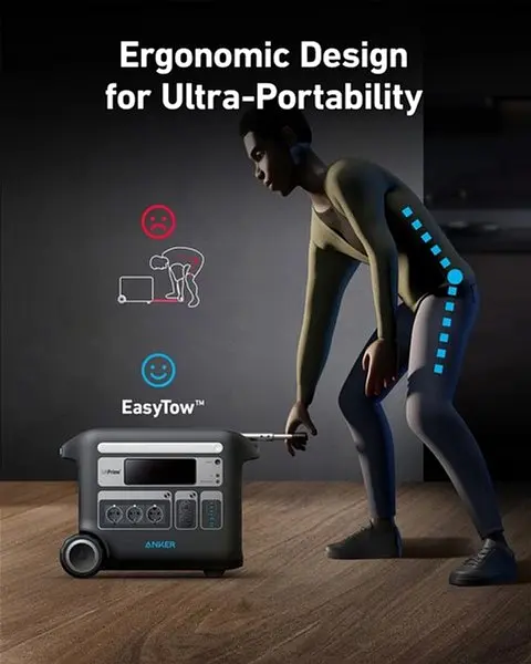 Зарядная станция Anker SOLIX F2000 (PowerHouse 767) / 2400 Вт / 2048 Вт/год / LiFePO4 - фото 8