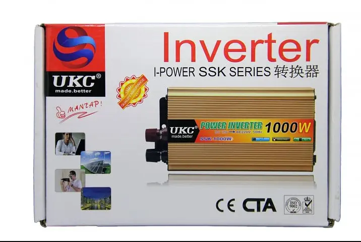Автоінвертор-перетворювач напруги 1000 W 24 V UKC Inverter AC/DC SSK UKC - фото 6