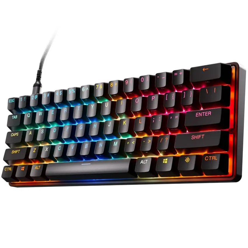 Клавіатура ігрова SteelSeries Apex Pro Mini Gen 3 UA HyperMagnetic, OmniPoint 3.0, OLED (64913) - фото 3