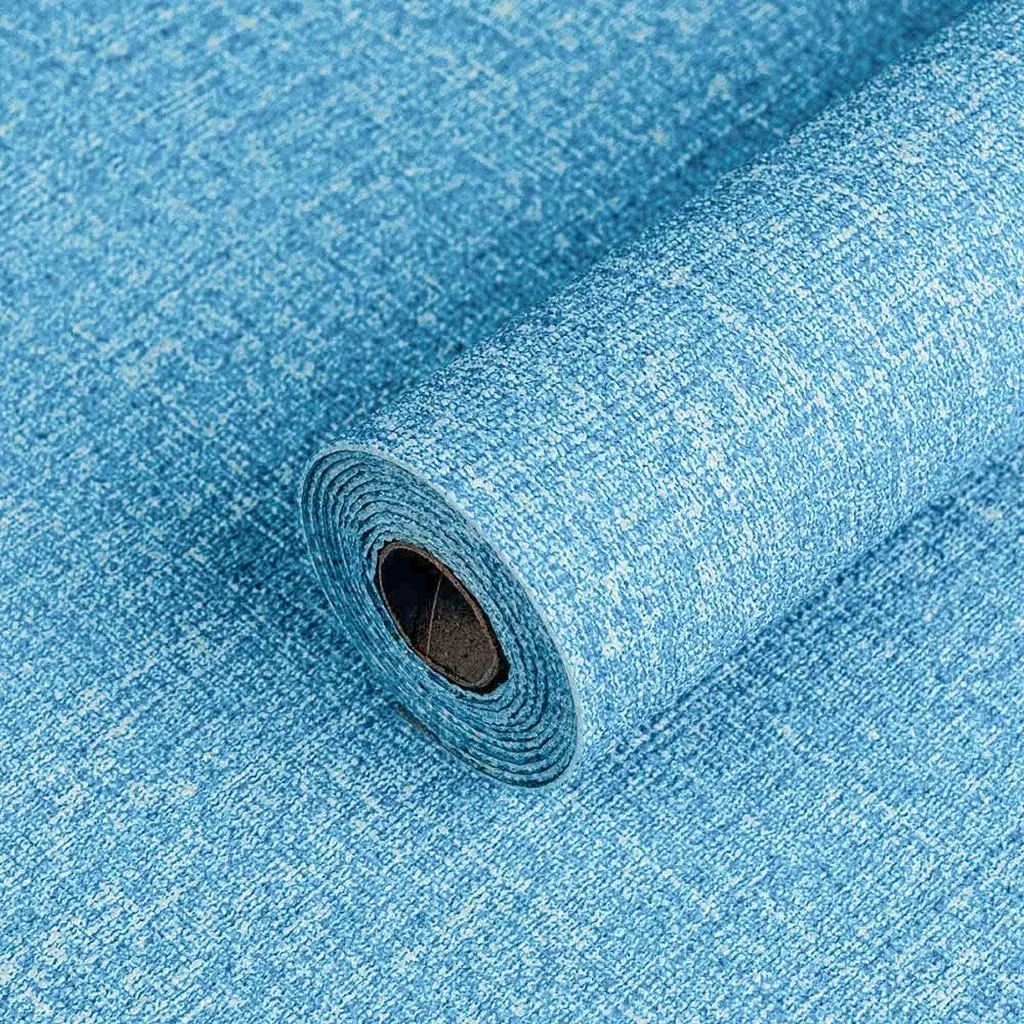 Шпалери cамоклеючі 2800х500х1.5 мм Блакитний з білим YM-03 BLUE WHITE SW-00001326