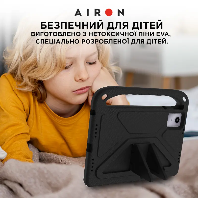 Защитный EVA чехол AIRON Premium для Lenovo Tab M11 2024 / Xiaoxin Pad 2024 черный - фото 7
