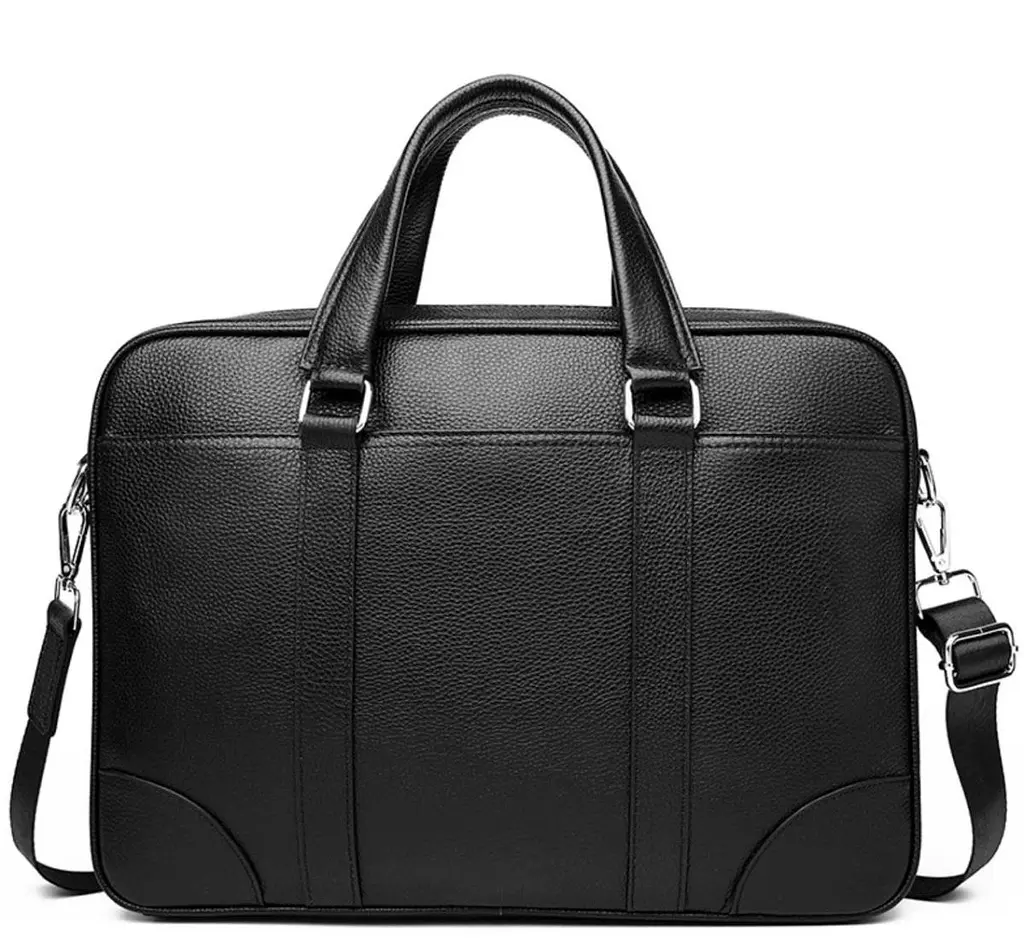 Сумка-портфель чоловіча шкіряна ділова Tiding Bag A25-9904A - фото 5