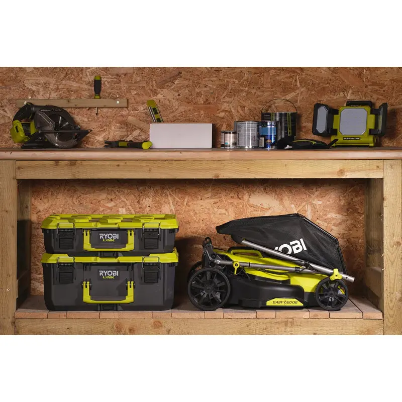 Газонокосарка акумуляторна безщіткова RYOBI RY18LMX33A-150 ONE+ 18В (ЗП+1х5Ач) 33см - фото 5