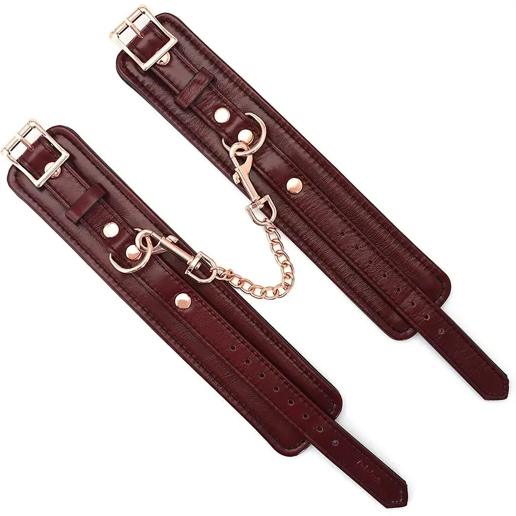 Поножі Liebe Seele Wine Red Anklecuffs - фото 8
