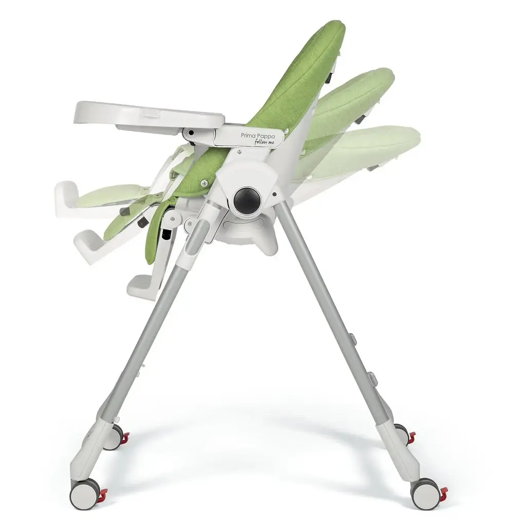 Стільчик для годування Peg-Perego Prima Pappa Follow Me Wonder Green, зелений (IH01000000WD24) - фото 6