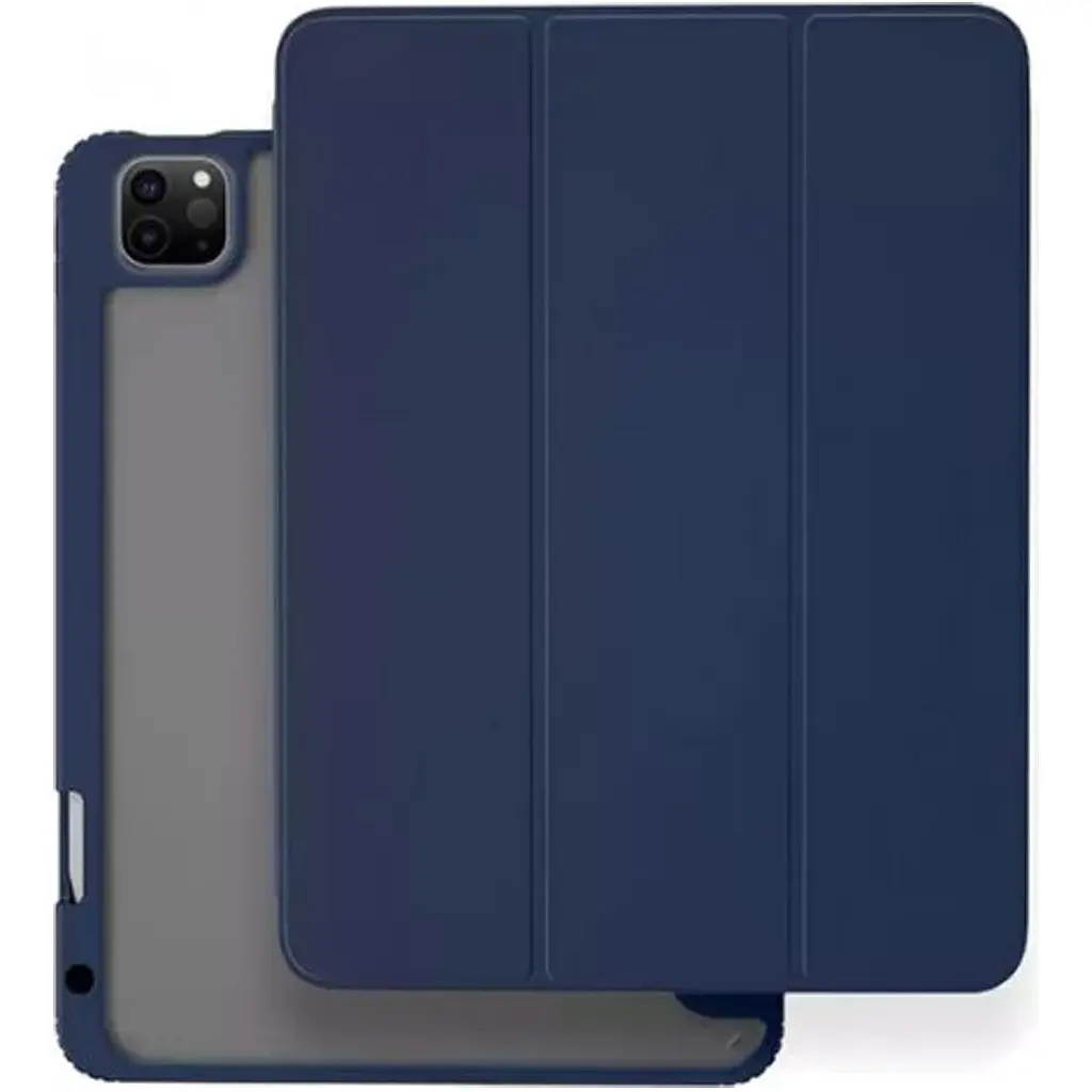 Чохол-книжка Blueo Ape Case with Leather Sheath для Apple iPad Pro 11" 2020-2022 Navy Blue [74444] - фото 2