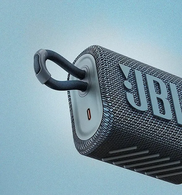 Портативная колонка JBL Go 3 Blue (JBLGO3BLU) - фото 6