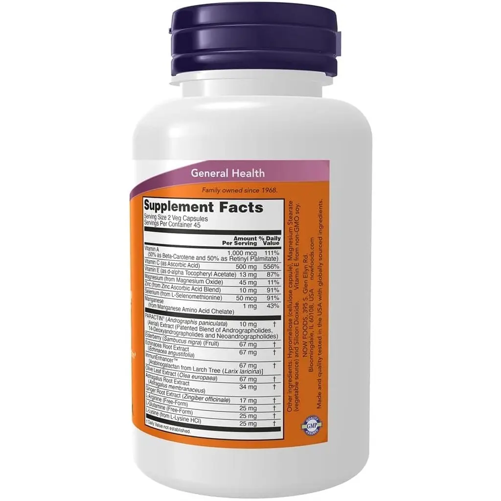 Добавка Now Foods Air Defense для підтримки імунітету 90 капсул - фото 2