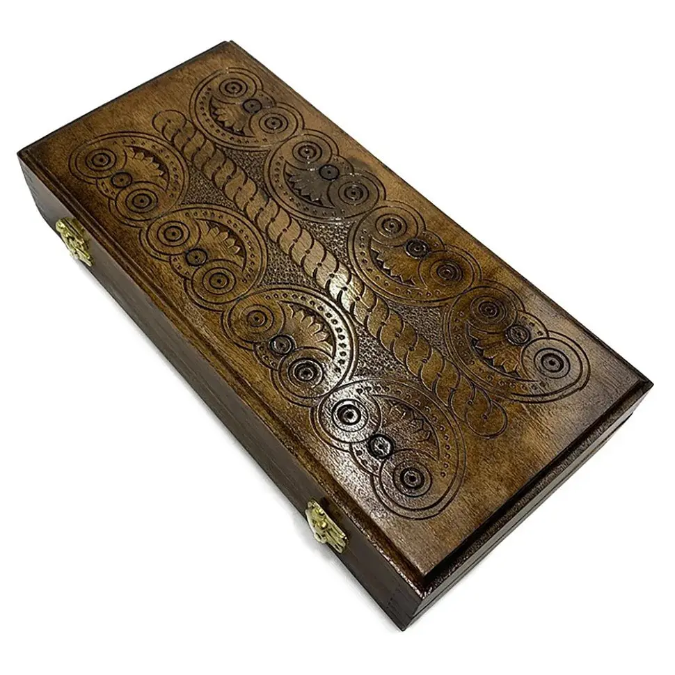 Настільна гра "Нарди дерев'яні" Backgammon 3 NR-3540 ручна робота - фото 2