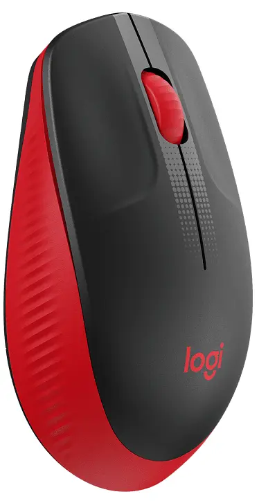 Миша M190 Full-size Wireless Red Logitech teh0022115 - фото 2