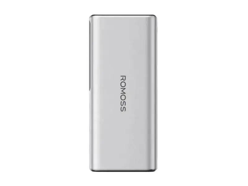 Зовнішній акумулятор (Power Bank) Romoss 20000mAh 130W Silver (PPU20)