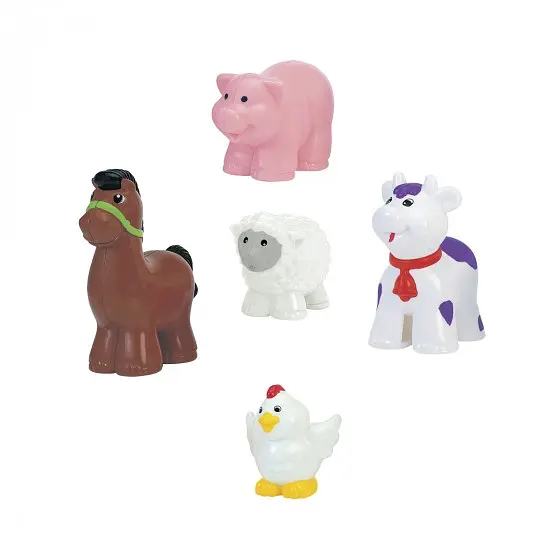 Іграшка на колесах Kiddieland Трактор фермера, укр. мова (024753) - фото 6