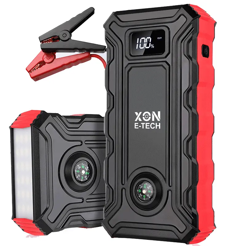 Портативна батарея 25000 mAh з функцією автозапуску XON PowerBank AutoCharge (TC1N) Black (5060948065887) - фото 2