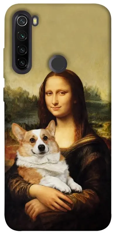 TPU чохол Demsky Mona corgi для Xiaomi Redmi Note 8T