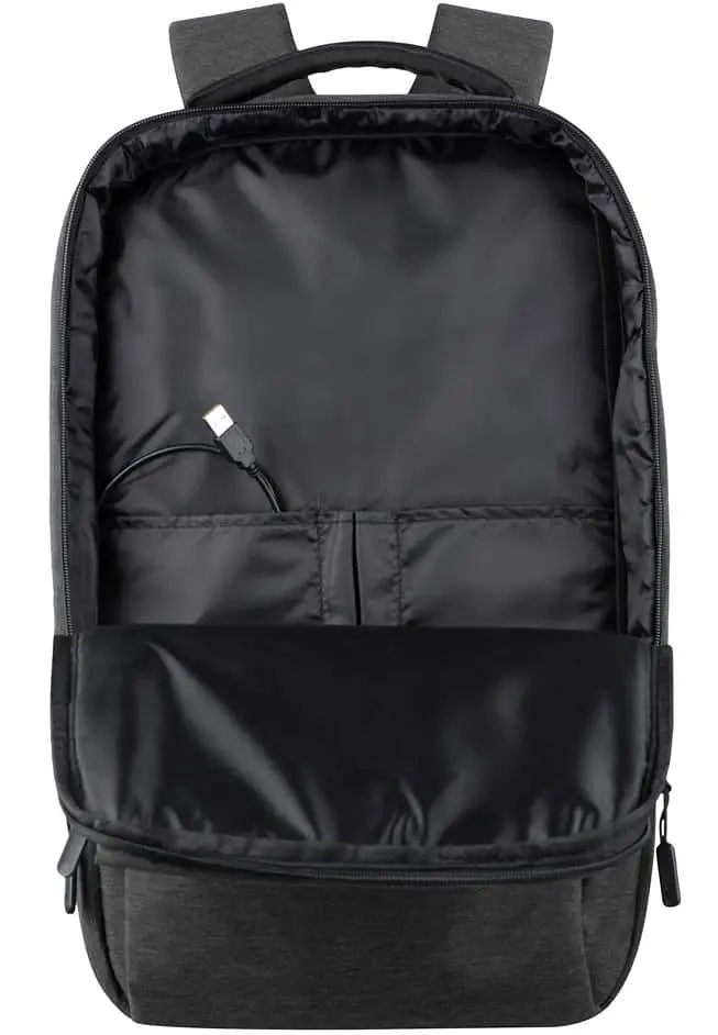Рюкзак для ноутбука 2E 2E, Melange 17", чорний (2E-BPN9267BK) - фото 5