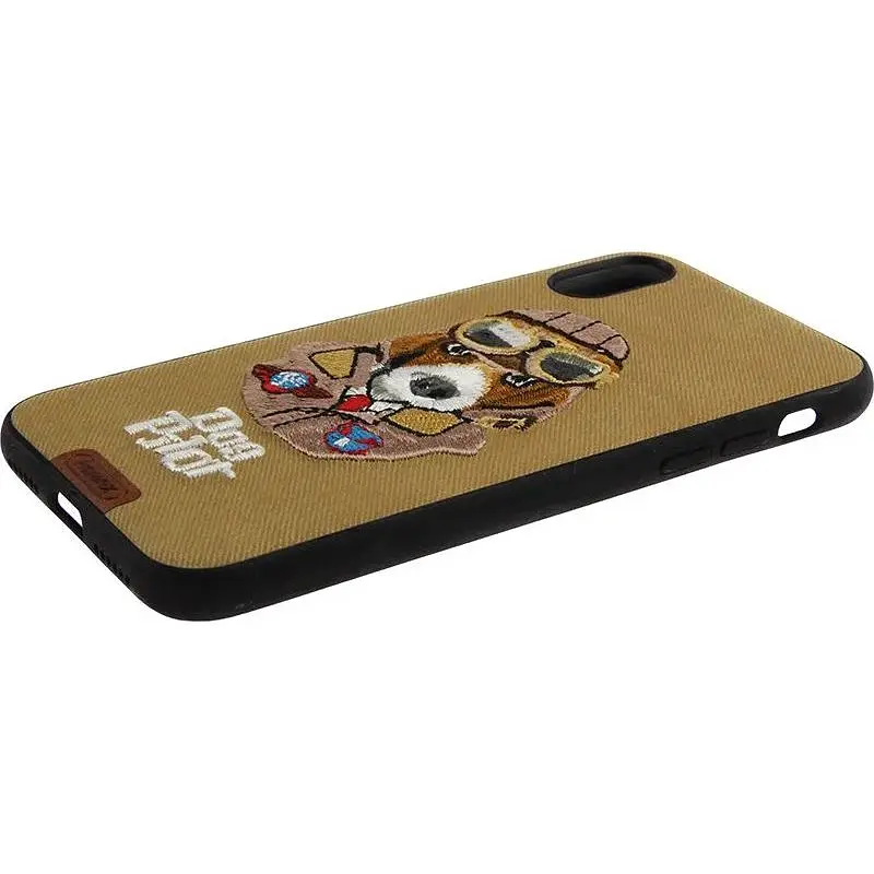 Чохол-накладка Remax Petit Series Case Apple iPhone X Brown - фото 7