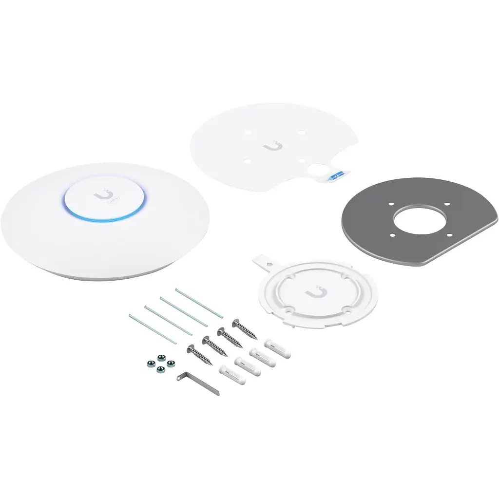Точка доступу Wi-Fi Ubiquiti UniFi U6 PLUS (U6-PLUS) - фото 3