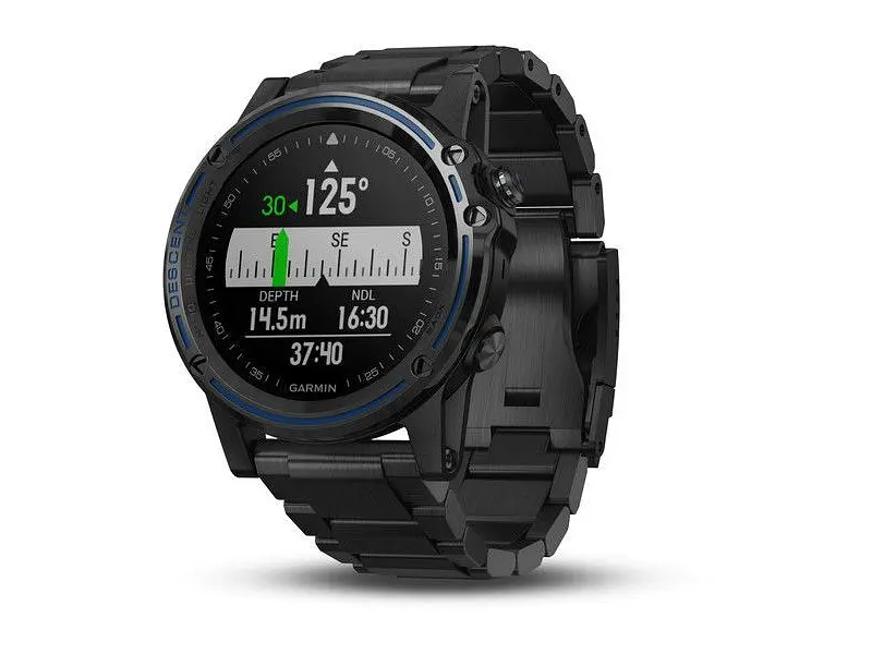 Комп'ютер для дайвінгу Garmin Descent Mk1 Dive Computer, Gray Sapphire with DLC Titanium Band (010-01760-01/010-01760-11) - фото 3