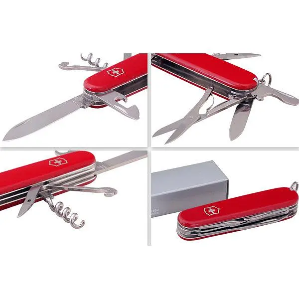 Ніж Victorinox Climber 91мм,14функ,черв - фото 5