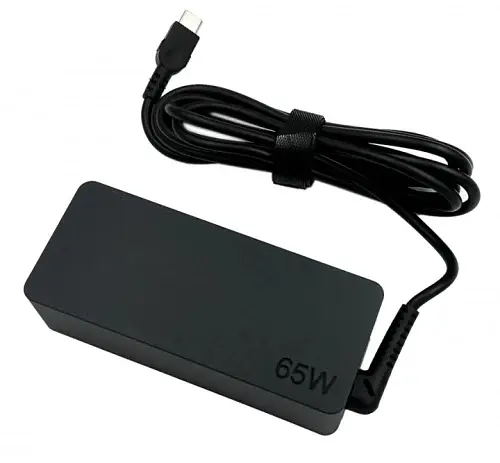 Блок живлення для ноутбуків Black, Type-C, 65 Вт, 20 V / 3.25 A; 15 V / 3 A; 9 V / 2 A; 5 V / 2 A Lenovo teh0028770 - фото 2