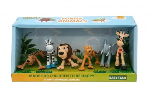Уценка. Набор фигурок Baby Team Сафари (8830) - фото 2