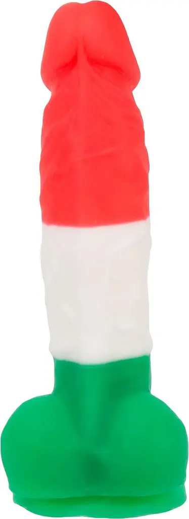 Цветной фаллоимитатор Addiction - LEONARDO - 7" - 3 COLOURS, 17,8 см, силикон - фото 2