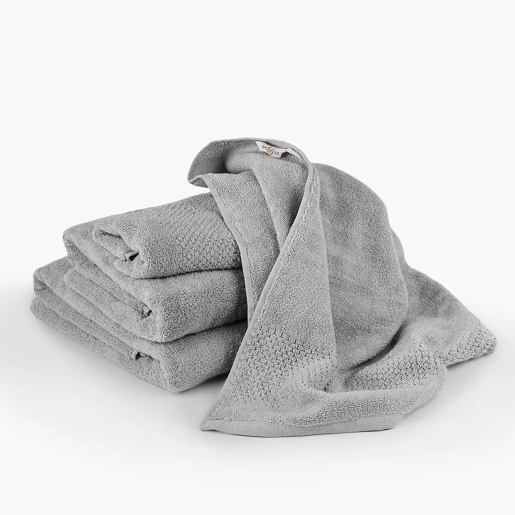 Рушник МВМ My Home Бриз 90х150 см XL сірий (BT-04 XL GRAY) - фото 3