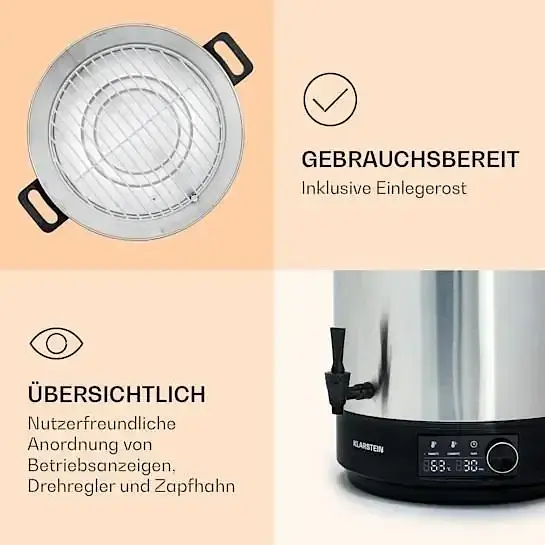 Стерилизатор Klarstein Abbey 25 (10041838) - фото 4