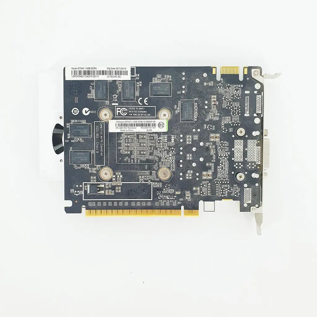 Видеокарта Zotac GeForce GT 545 1.5Gb 192bit GDDR3 (288-5N178-000AC) Б/У - фото 2