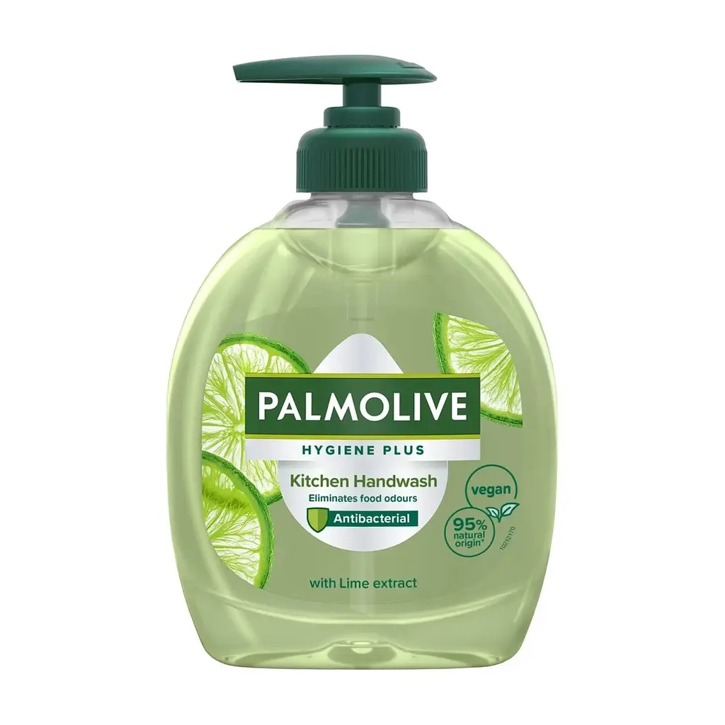 Рідке мило Palmolive Hygiene Plus нейтралізатор запахів для кухні з екстрактом лайма 300 мл (8003520042705)