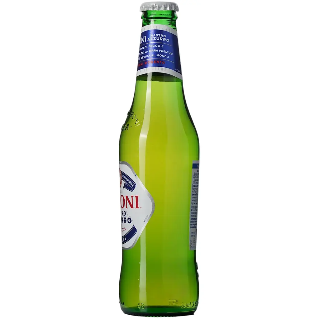 Пиво Peroni Nastro Azzurro 5.1% 0.33 л - фото 4