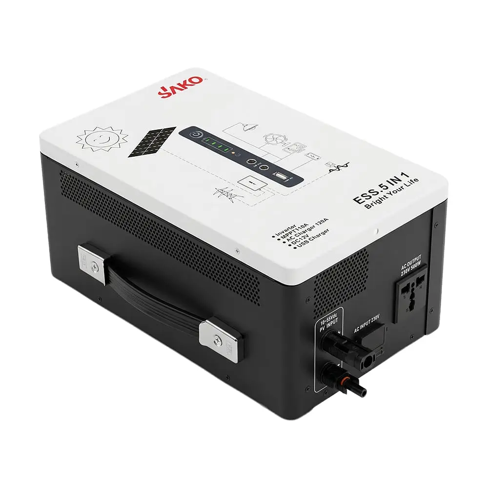 Система резервного живлення (інвертор та батарея) Sako Alpha-ESS-500W/1KWh настінна. Потужність 500 Вт, енергоємність 1004.8 Вт*год, LifePO4 (42-00314) - фото 9
