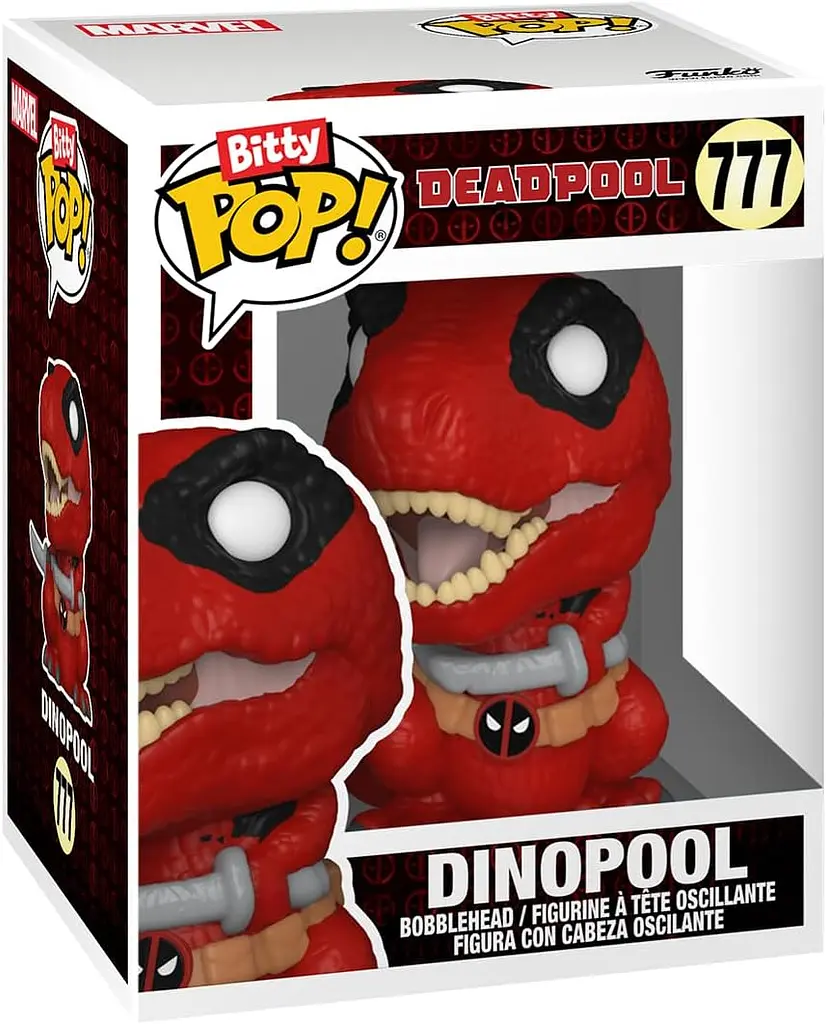 Набор Фигурок Bitty Pop Marvel Дедпул Deadpool 4 Pack 3 см BP D 4P1 - фото 2