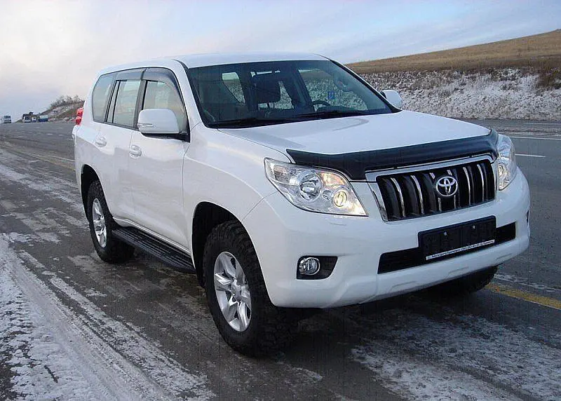 Дефлектор капоту мухобійка Toyota Land Cruiser Prado 150 2009-2013 (PZ451J0531ZA) - фото 2
