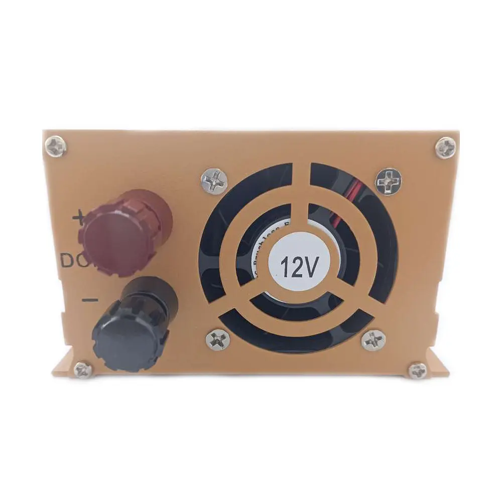 Инвертор напряжения Inverter Expert Tigee Power Inverter 014 чистая синусоида Yellow 1 розетка с 12V на 220V 1600W (11041) - фото 3