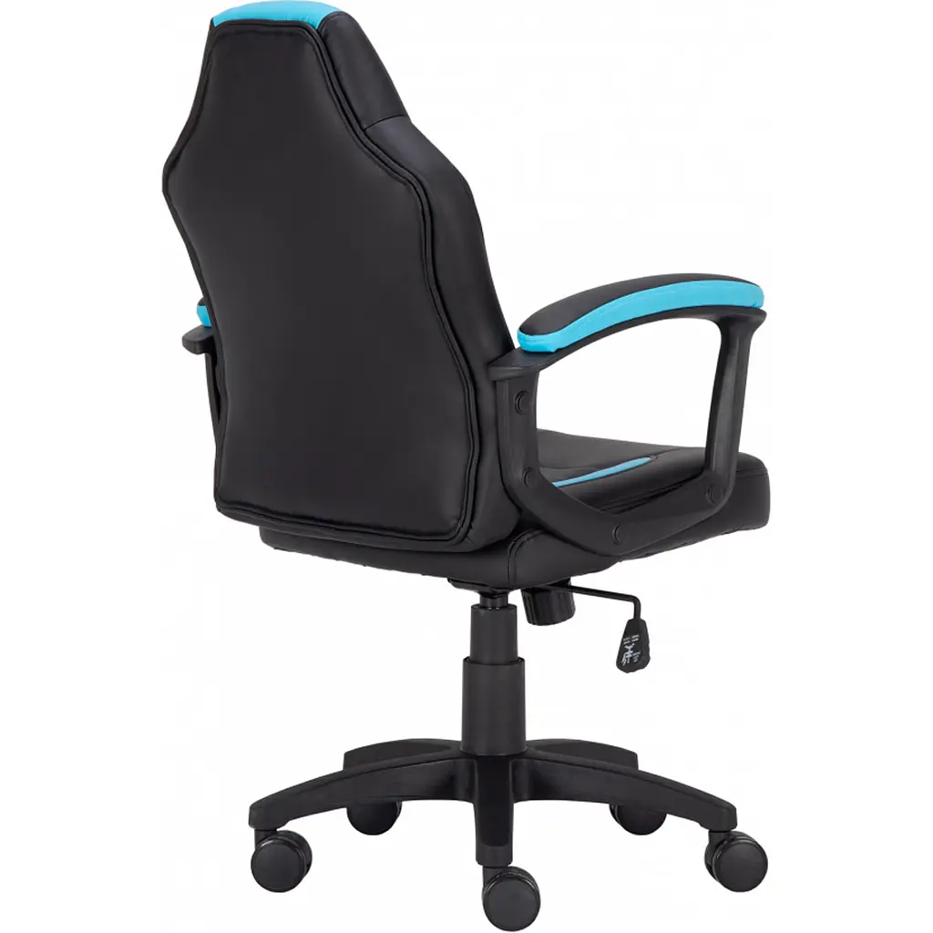 Геймерське дитяче крісло GT Racer X-1414 Black/Light Blue [122622] - фото 4